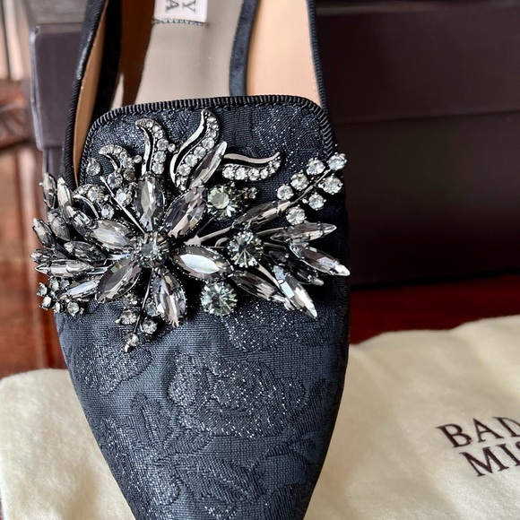 Badgley Mischka Women's Mandy Loafer Flat - New in Box - Size 6 - Picture 2 of 14